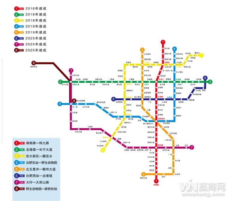 合肥地铁商业价值解读：部分区域商业竞赛趋于白热化